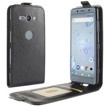 

Brand gligle up and down open protective case cover for Sony XZ2 Compact case PU leather case shell