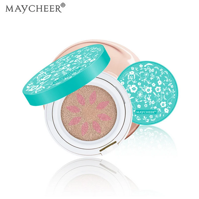 MAYCHEER лепесток воздуха Подушка CC крем макияж Жидкая основа для лица под