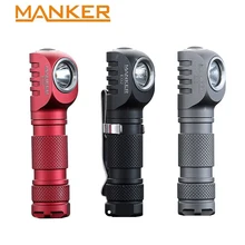 Манкер E02 220 люмен CREE XPG3/180lm Nichia 219C светодиодный брелок для ключей Мини Повседневный светодиодный фонарь w Реверсивный Зажим и магнит хвост Факел