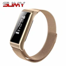 Slimy новейший B29 смарт-Браслет Водонепроницаемый модный смарт-браслет монитор сердечного ритма фитнес-трекер умный Браслет для Android IOS