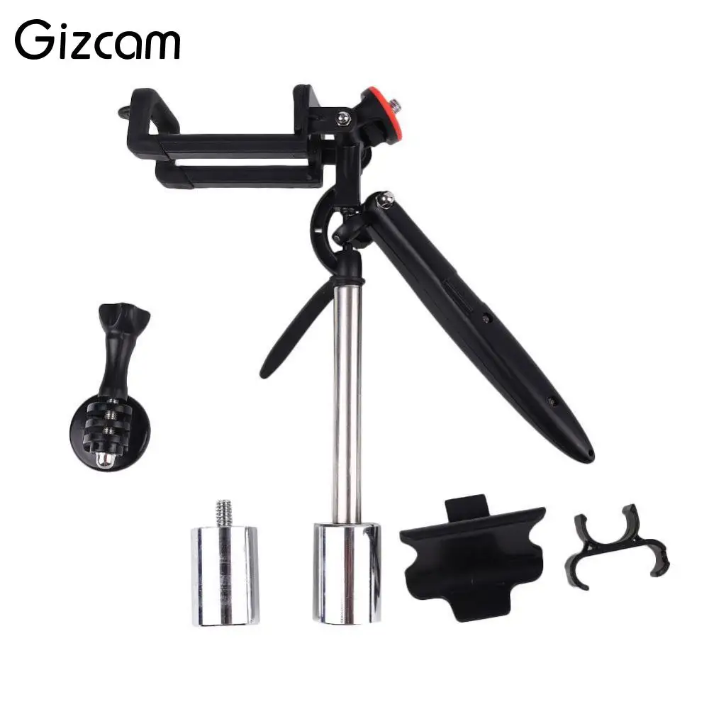 

Gizcam Universal Stabilizer For Gopro Hero5 Auto Steady Handheld Holder Anti Slip for Android Phone Multifunction Tripod Acce