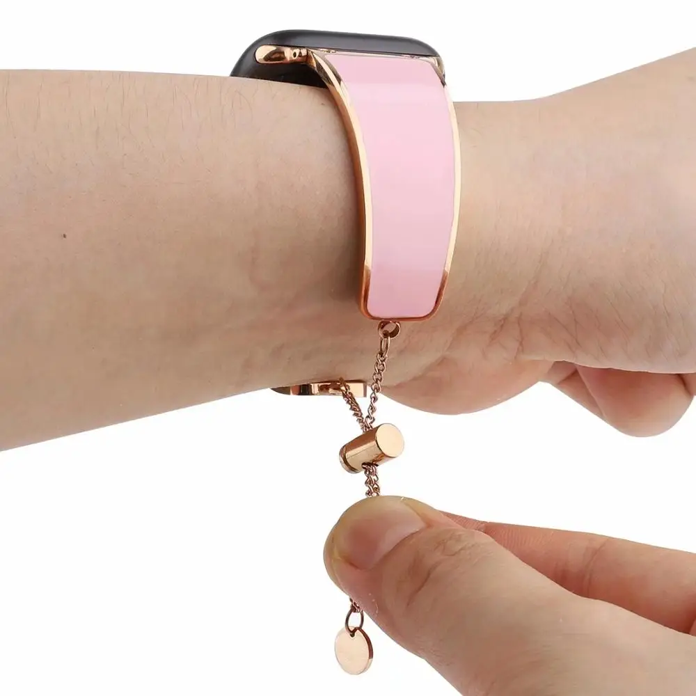 Простой ремешок для iwatch 38 мм полосы 42 44 40 браслет Apple Watch нержавеющая сталь серии 4 3
