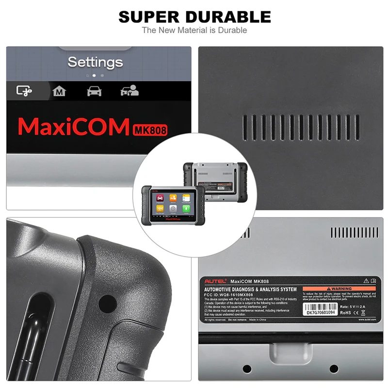 Autel MaxiCOM MK808 MX808 Automobile Diagnostic Tool All System Key Programming OBD2 II Scanner ABS SRS as MD802 + MaxiCheck Pro Autel MaxiCOM MK808 MX808 Automobile Diagnostic Tool All System Key Programming OBD2 II Scanner ABS SRS as MD802 + MaxiCheck Pro
