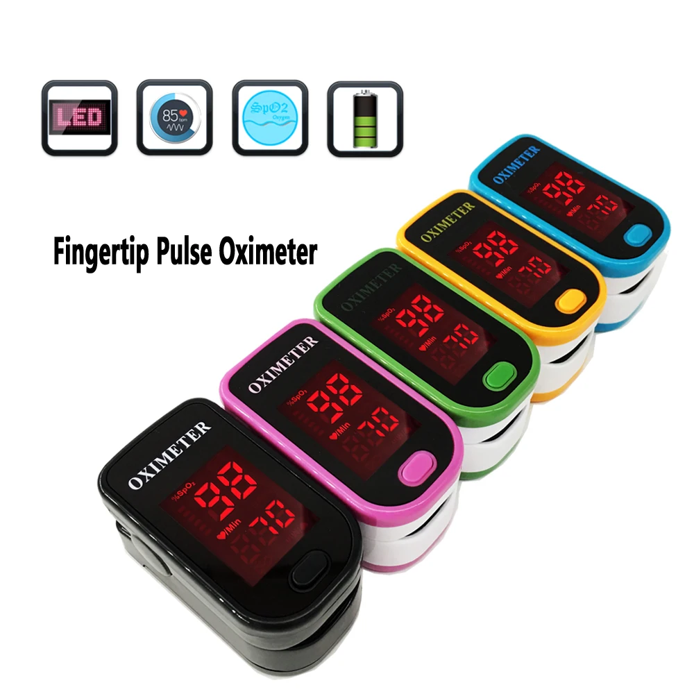 

2 direction&LED Display 5 color Design Fingertip Pulse Oximeter Spo2 PR monitor Blood Oxygen meter Monitor