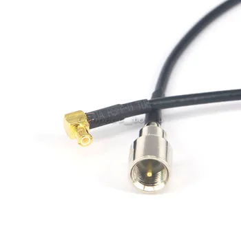 

10 Pieces FME Male Plug to MCX Male Rightangle Switch 3G Modem Connector Cable Assembly Pigtail Jumper Cable RG174 8''