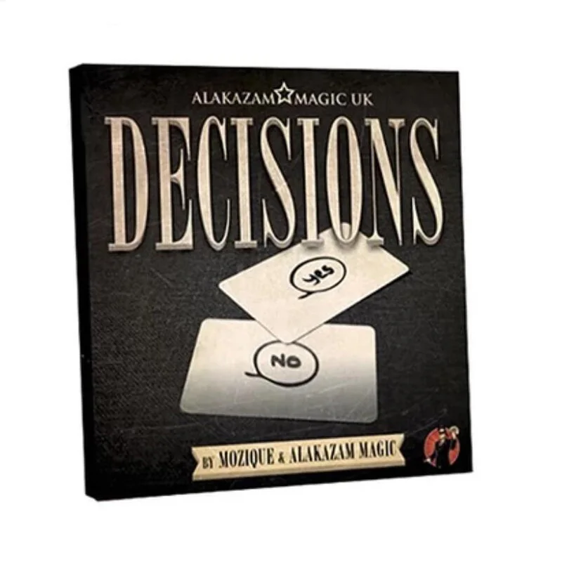 

Decisions by Mozique Prediction Magic Tricks Free Shipping Easy Doing