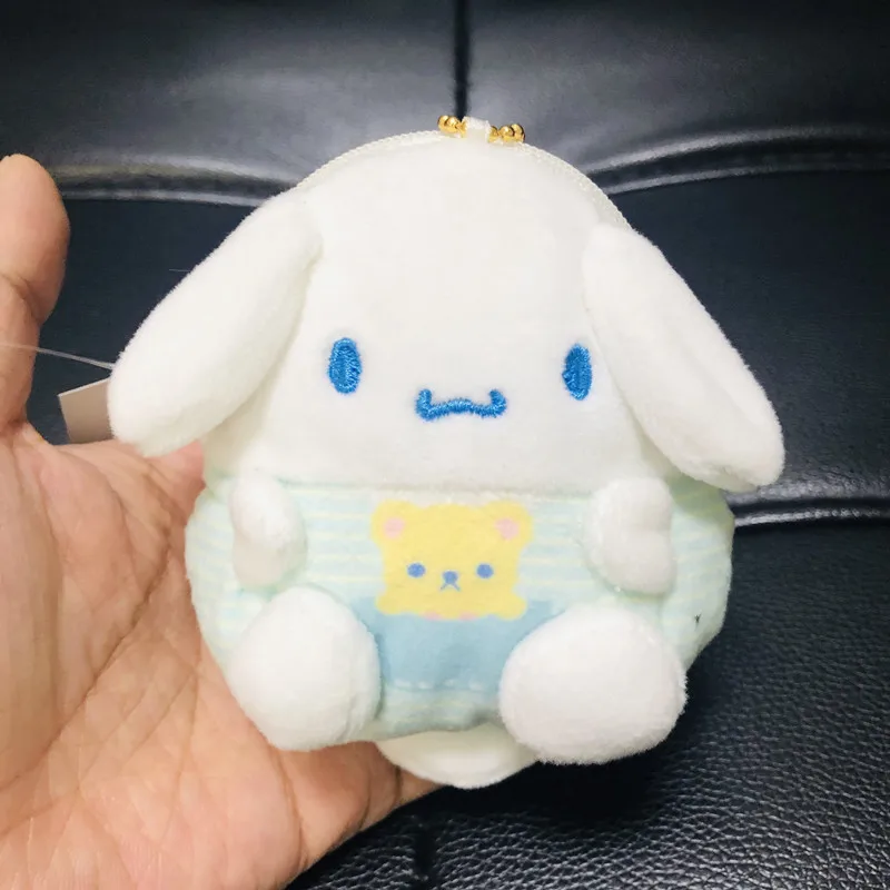 Милые новые плюшевые сумочки My melody Cinnamoroll, мягкие плюшевые сумки для игрушек, подвеска-брелок для девочек, подарки