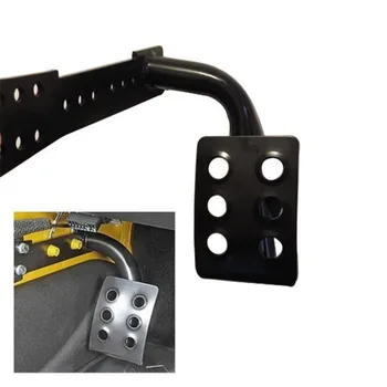 

High-quality Brand New Black Metal Dead Pedal Left Side Foot Rest Kick Panel Only for Jeep Wrangler JK & Unlimite 2007-2015