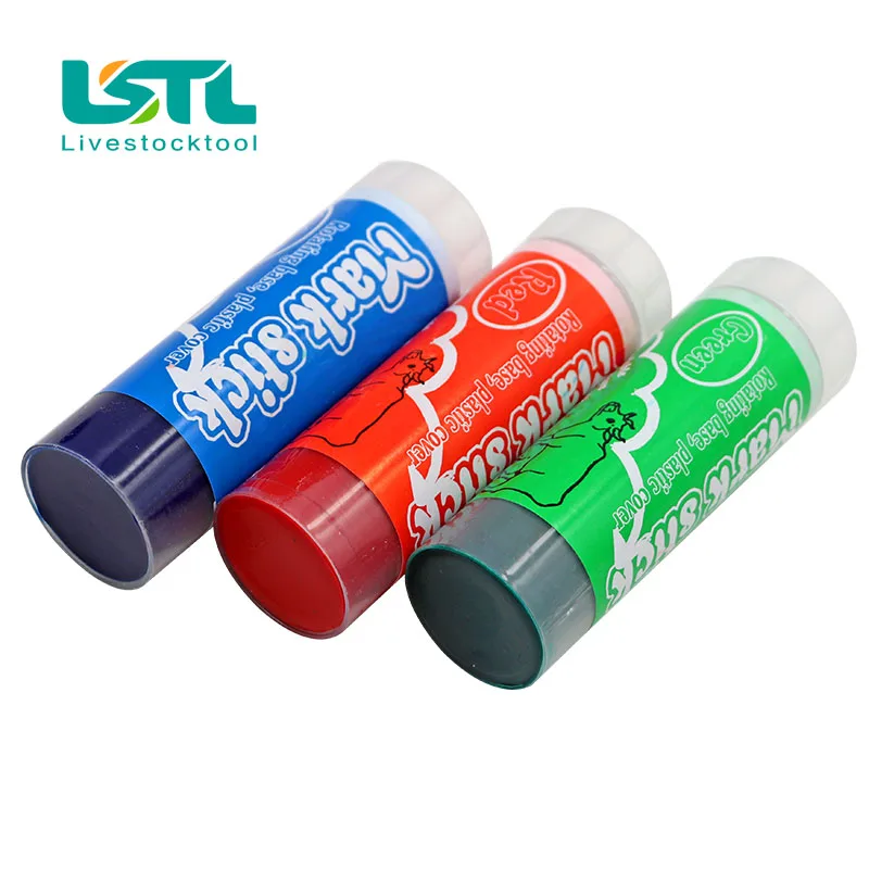 10 Pcs Animal Pet Marker Pen Crayons For Farm Pigs Cattle Body Brush ...