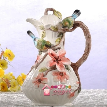 

2018 Coffee pot ceramic teapot kettle home decoration