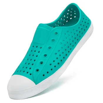 

Summer Shoes Woman Beach Slippers Breathable Sandals Men Flip Flops Couples Shoes Slip-on Sea Clogs Hollow Out Outdoor Crocse