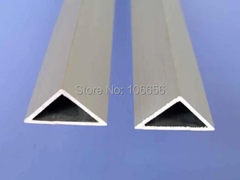 

wholesales 50pcs/lot V Triangle threading pipe alignment aluminium led profile