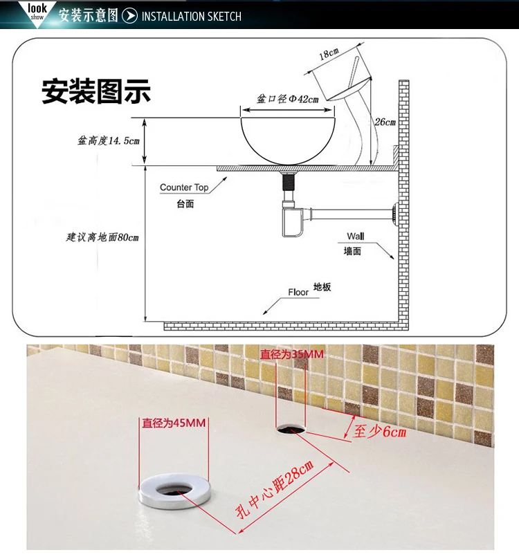 Китай ручной работы умывальник Lavabo Искусство умывальник стеклянная столешница Топ Умывальник Раковины-чаши для ванной комнаты сосуд Раковина Чаши lo626556