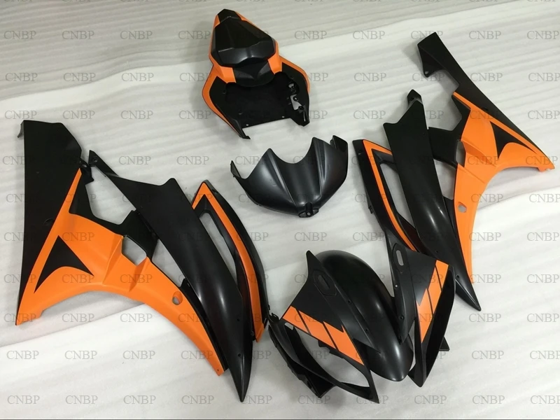 YZF600 R6 2006 2007 Обтекатели для YAMAHA YZFR6 YZF черный желтый обтекатель
