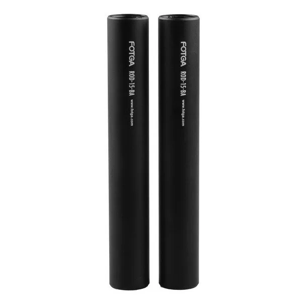

2PCS FOTGA 15cm Long Standard 15mm Aluminum Rods for DSLR Rod Rails System