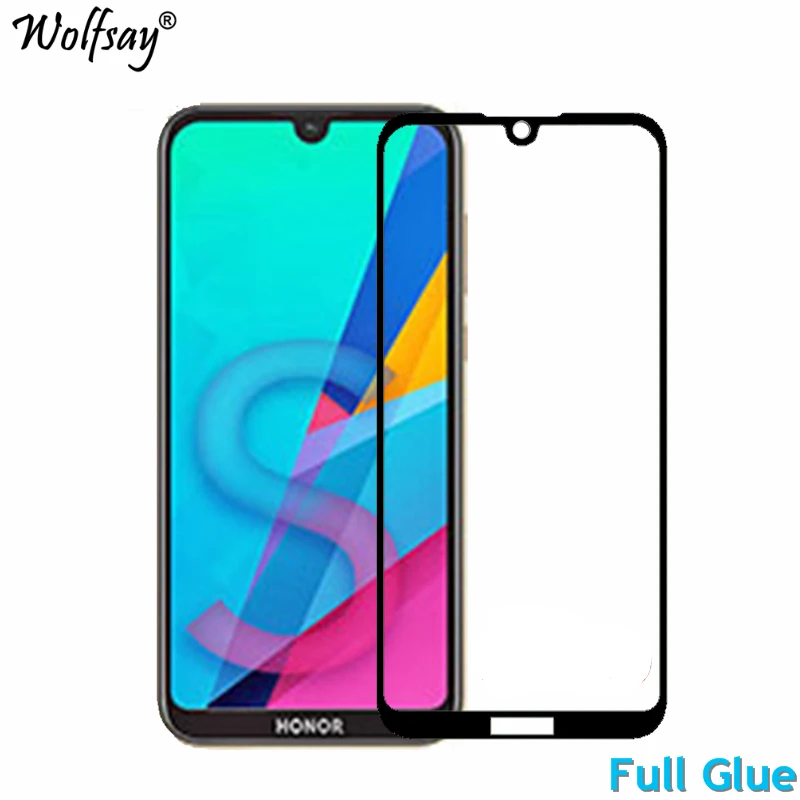 1 шт. защитная пленка для экрана Huawei Honor 8S закаленное стекло Y5 2019 полное покрытие 9H