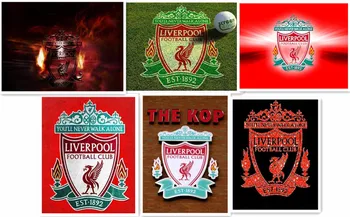 

5D Liverpool Futebol DIY Diamante Bordado Ponto Cruz Pintura Diamante Imagem de Strass Decoração de Casa Artesanato Em Mosaico