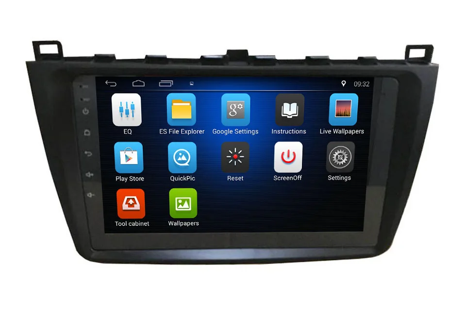 Sale Nedehe 9 inch 2G RAM+32G ROM Quad core Android 8.1 car dvd for Mazda 6 2010 -2014 car radio gps navigation multimedia player 6