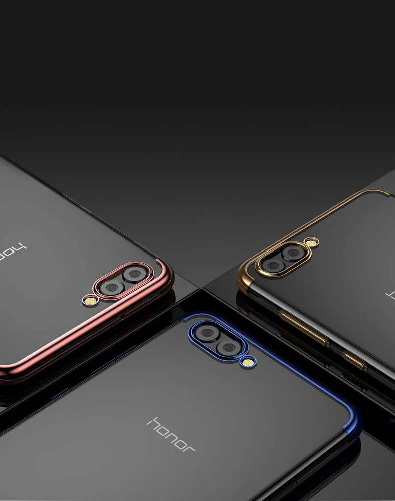 TRISEOLY покрытие ТПУ чехол для Huawei Y6 Y5 Prime 2018 Honor 10 Lite V9 V10 8X Enjoy 7 8 Nova 2 3 прозрачный