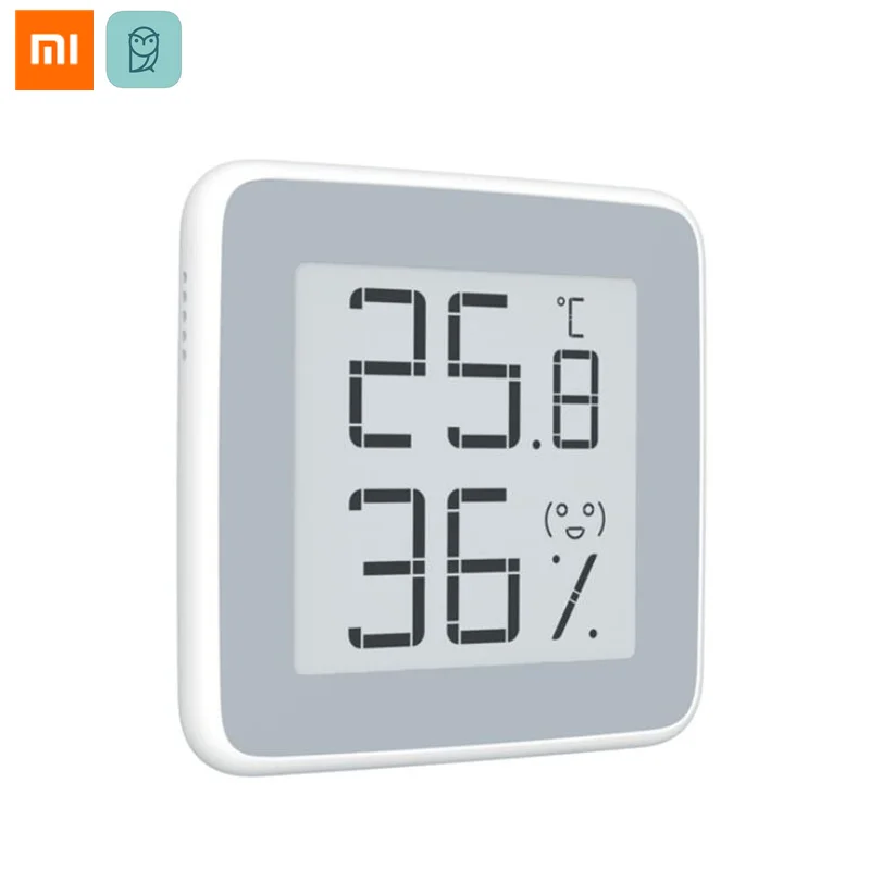 

Original Xiaomi Mijia Miaomiaoce Digital Temperature Humidity Sensor E-Link INK Screen Digital Moisture Meter LCD Screen Mi Home