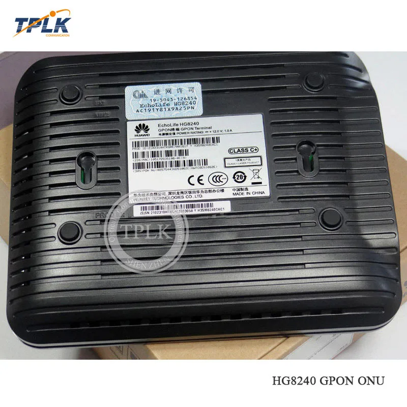 10 шт. лидер продаж 2019 сетевой маршрутизатор Hua Wei HG8240 GPON ONU 1GE + 3FE 4LANS WIFI для FTTH FTTB