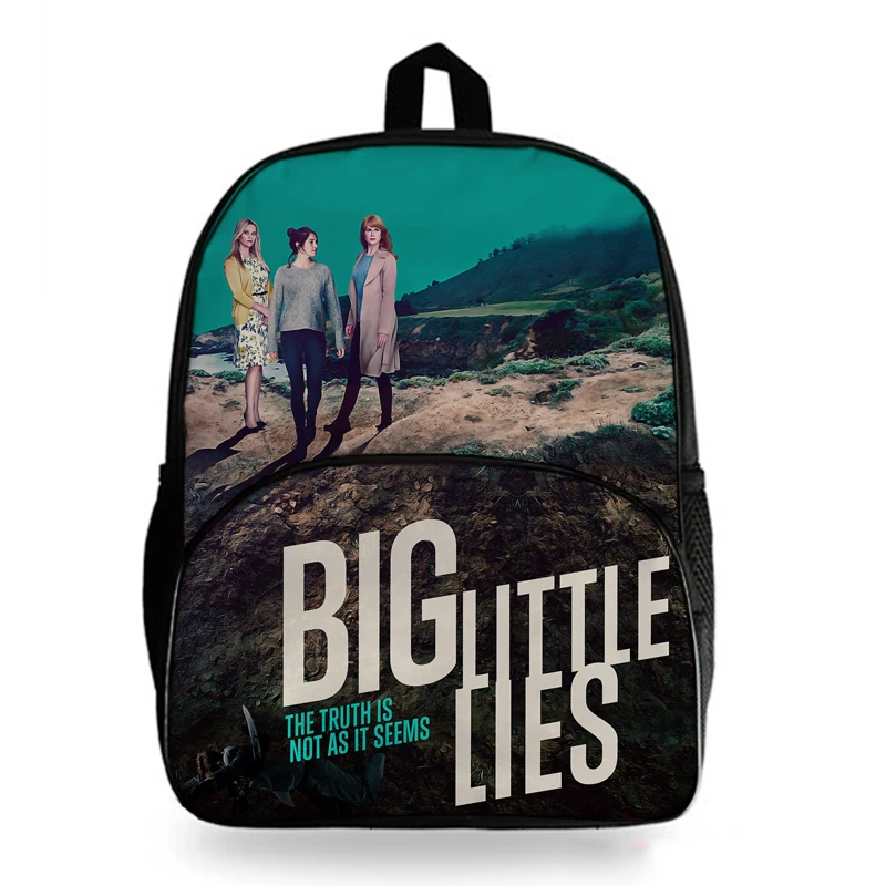 

TV Series Big Little Lies Print School Bags Students Boys Girls School Rucksack Fashion Backpack Travel Backpack Hiking Backpack