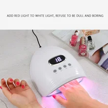 60 Вт светодиодный лампы для ногтей LED свет лампа для лак для ногтей, маникюра лампа светодиодная лампа для маникюра машина Дисплей для рук и ног EU/US/UK Разъем