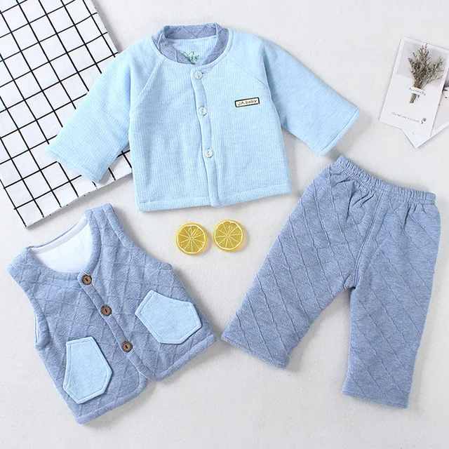 FEERIJT Infant Clothing Cotton Soft Clothes for Baby Boys 0 1 Year Old