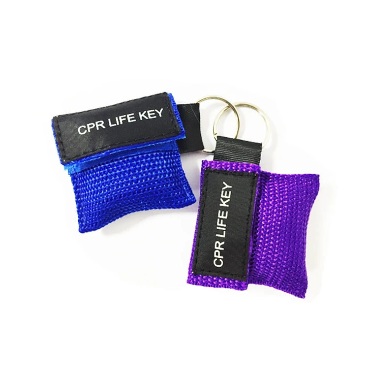 

First aid kits resue breathing CPR shield for red cross and CPR training resuscitation mask
