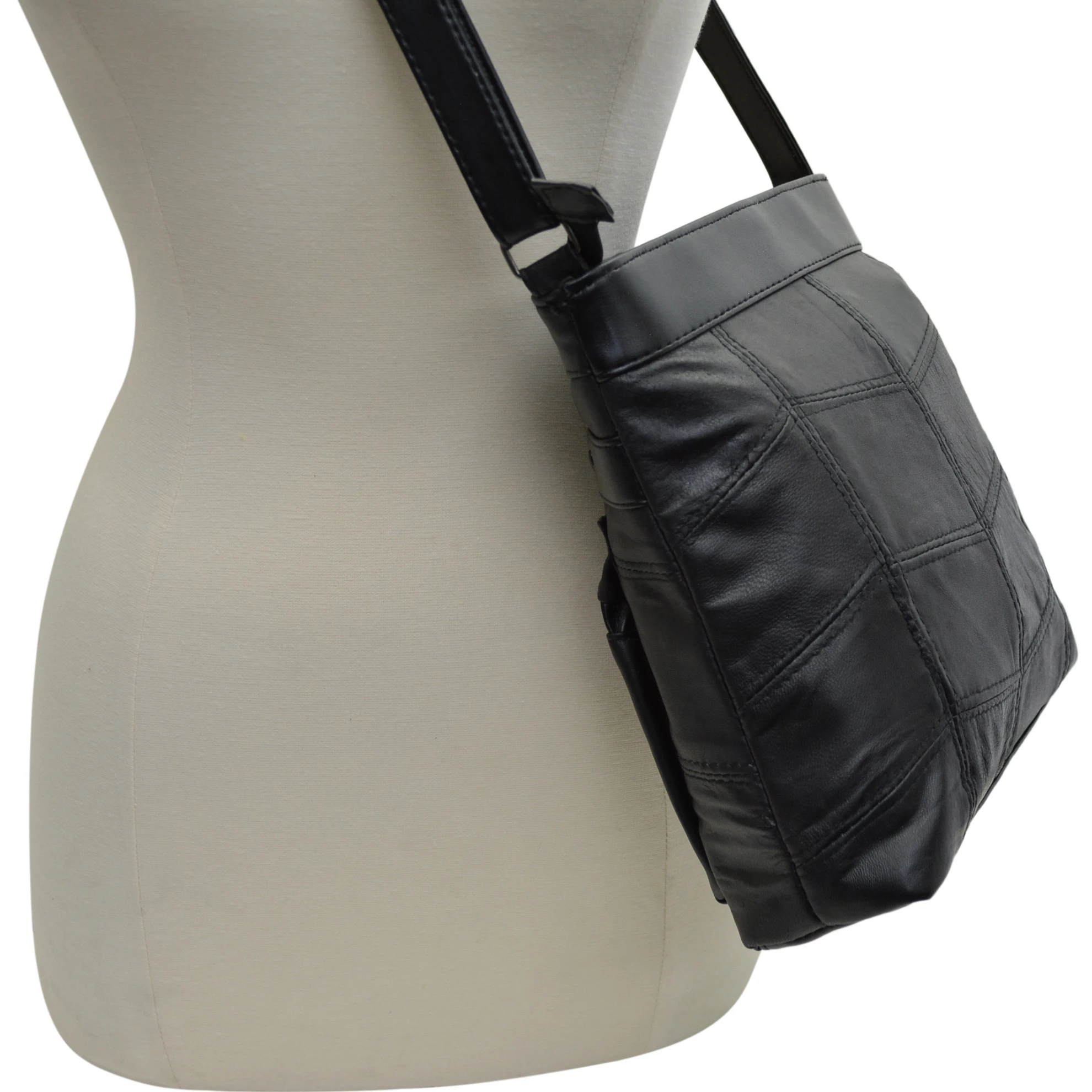 AFONiE Casual Leather Tote Bag (5)