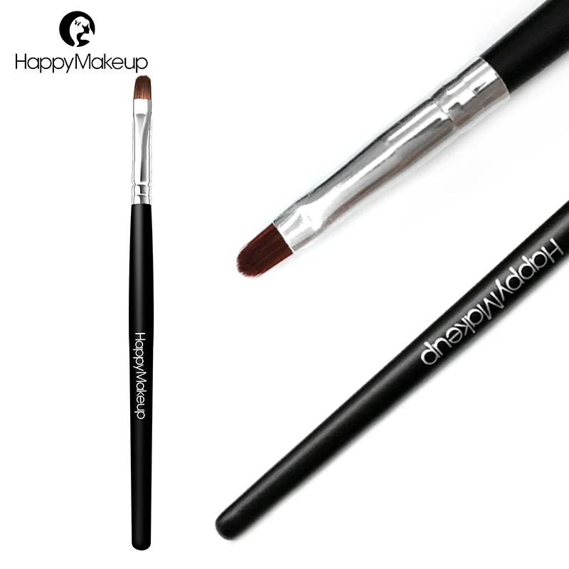 Happy Makeup brushes 1pcs lip gloss lipstick brush lipgloss cosmetic