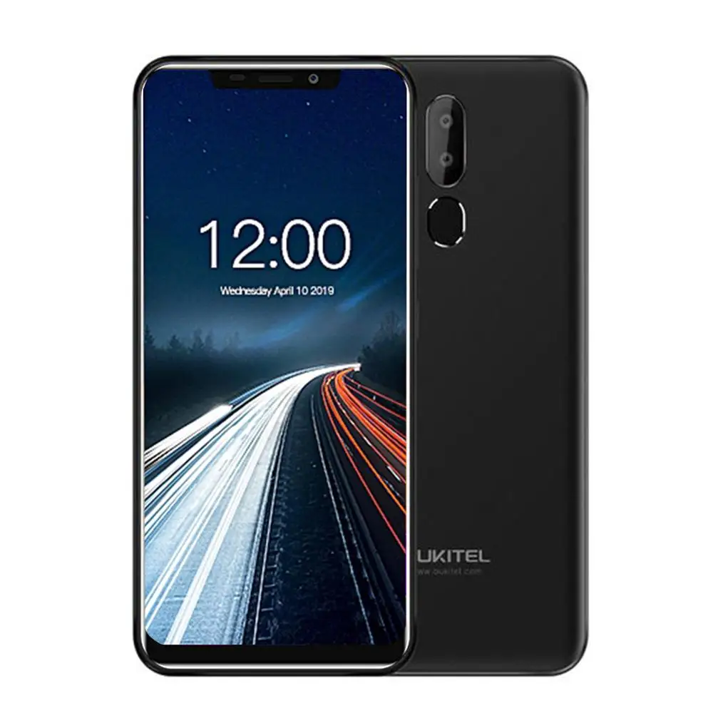 Oukitel C12 Pro 4G 6,1" 19:9 Android 8,1 Face ID 2 Гб ОЗУ 16 Гб ПЗУ 3300 мАч мобильный телефон MT6739 четырехъядерный смартфон с отпечатком пальца