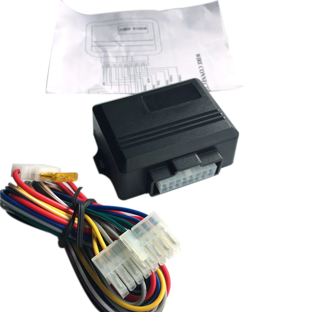 

Auto Window Closer Power Window Roll Up Closer Module For Car Alarm 4 Door