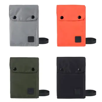 

RFID Men's Blocking Card Holder Neck Crossbody Wallet Pouch Security Travel Organizer Shoulder Bag 19x13cm