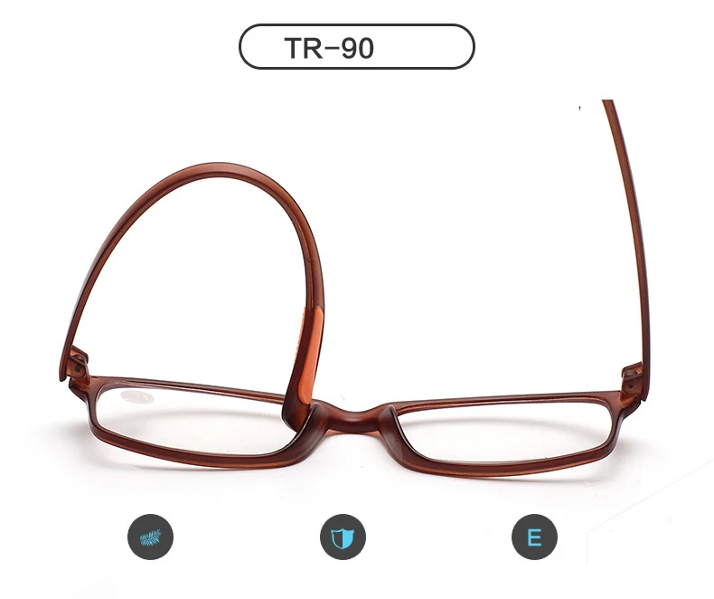 VCKA TR90 очки для чтения для мужчин и женщин очки для дальнозоркости прозрачные линзы из смолы 1,0 1,5 2,0 2,5 3,0 3,5