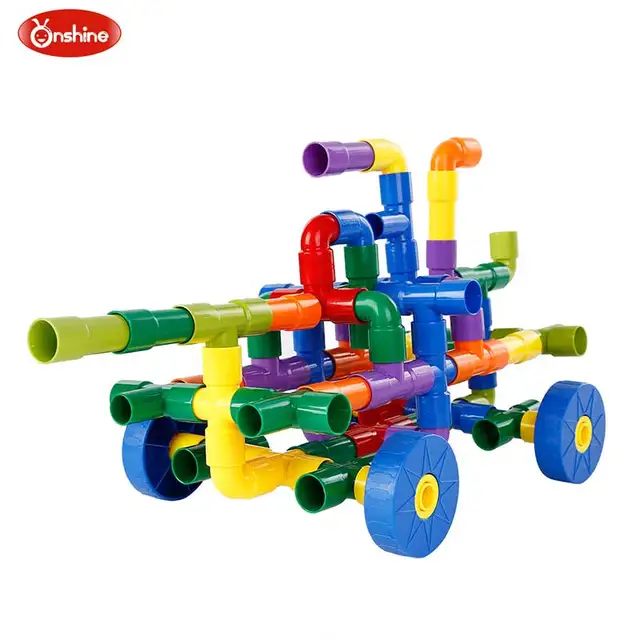 Plastic DIY Designer Model ConstructionBuilding Blocks Plastic Bricks Children Kids Educational