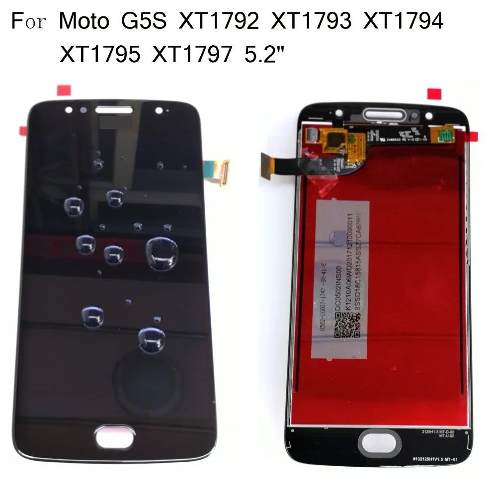 Shyueda IPS 5 2 &quotAAA + для Motorola Moto G5S XT1792 XT1793 XT1794 XT1795 XT1797 ЖК-дисплей с сенсорным экраном и