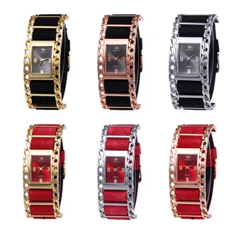

Duobla watch women watches Luxury Ladies Metal Quartz Round Dial Diamond Bracelet Watch relogio feminino reloj mujer new gift P#