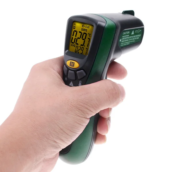 

digital Infrared thermometer termometro infravermelho temperature instrument diagnostic-tool-20300 degrees 572F MASTECH MS6520A