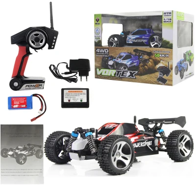 WL игрушки A959 1:18 полностью пропорциональный 2 4G Радиоуправляемый автомобиль 4WD