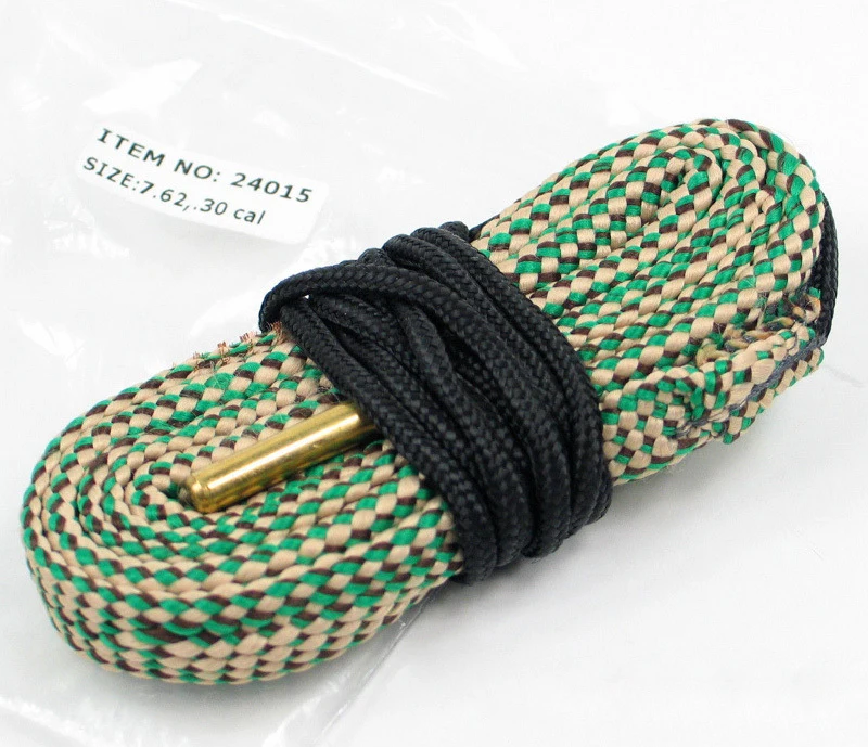 Green Barrel Cleaning Rope Bore Snake Gun Cleaning Kit .308 .30 300 303