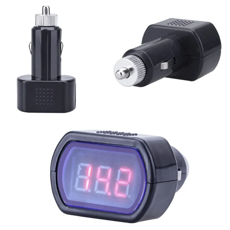 

Dropship KW204 Mini Digital LED Car Vehicle System Detector Voltmeter Voltage Meter #0719