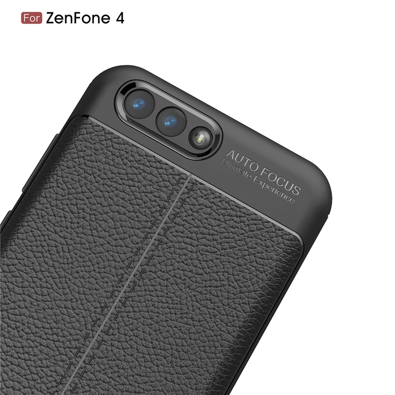 Litchi strip silicone case for Asus Zenfone 4 ZE554KL (5)
