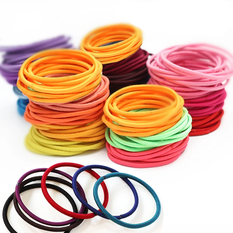 Buy Girls Elastics Rubber Band 3 Sizes(30PCS/50PCS