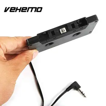 

Vehemo Tape Cassette Shape AUX Audio Adapter Tape Cassette Adapter MP3 Music Adapter CD MD MP4 Smart Cell Phone Converter