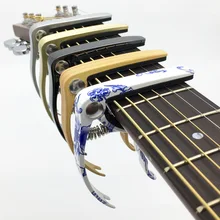 Акустической гитары 6-ой каподастр для гитары Capotraste тюнер строку Pin-код Съемник полный кабель покрытый металлом со мощная пружина умный взгляд