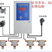 Взрывозащищенный промышленный Детектор токсичных газов фиксированный контроллер сигнализации горючих газов датчик краски природного газа