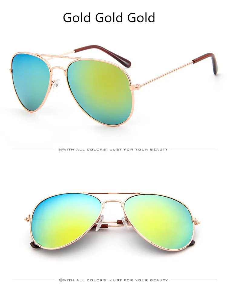 Børn Goggle Alloy Solbriller Hot Fashion Drenge Piger Baby Child Klassiske Retro Søde Solbriller_voghion.com