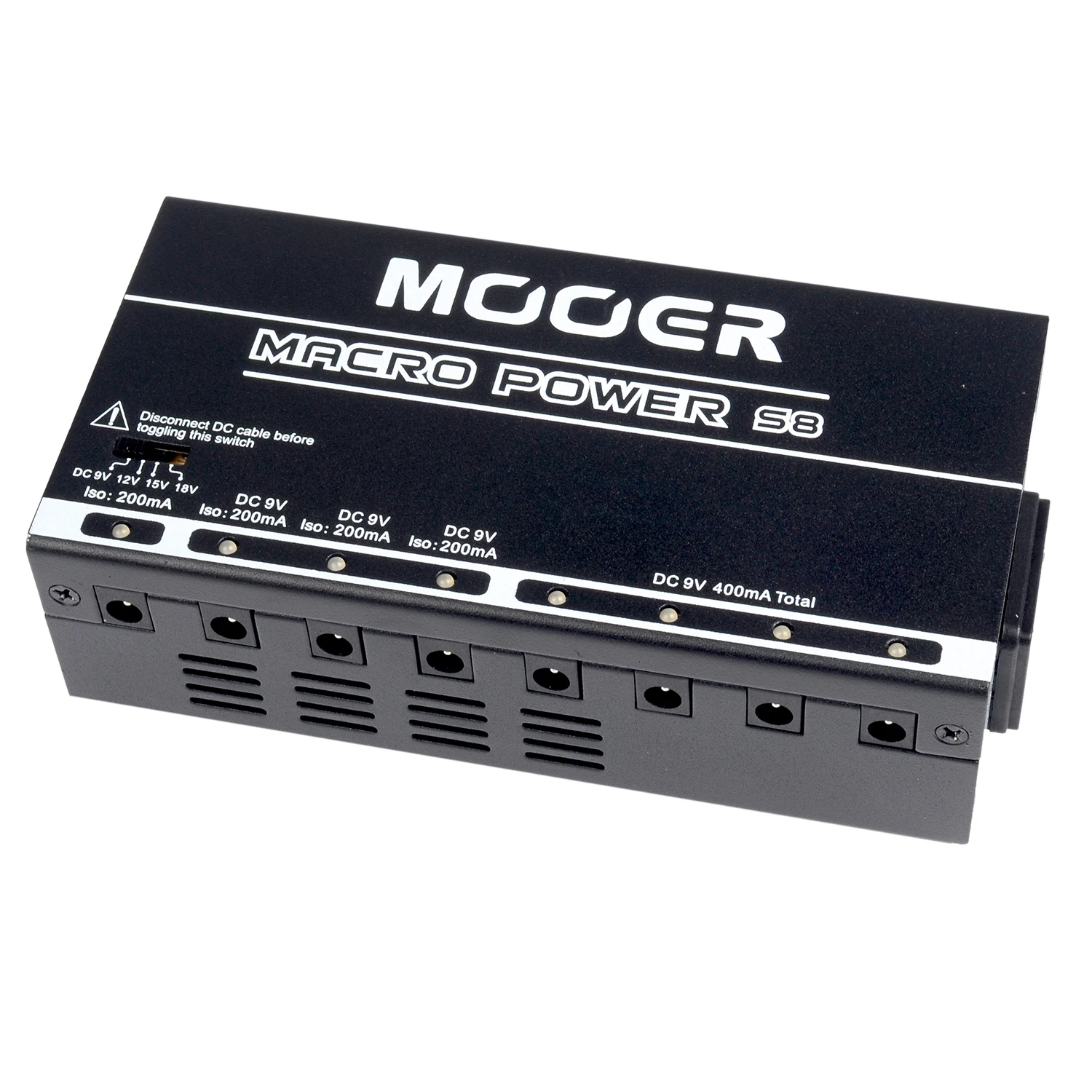 Mooer S8 Macro Power Supply for Guitar Effect pedal Independent Output