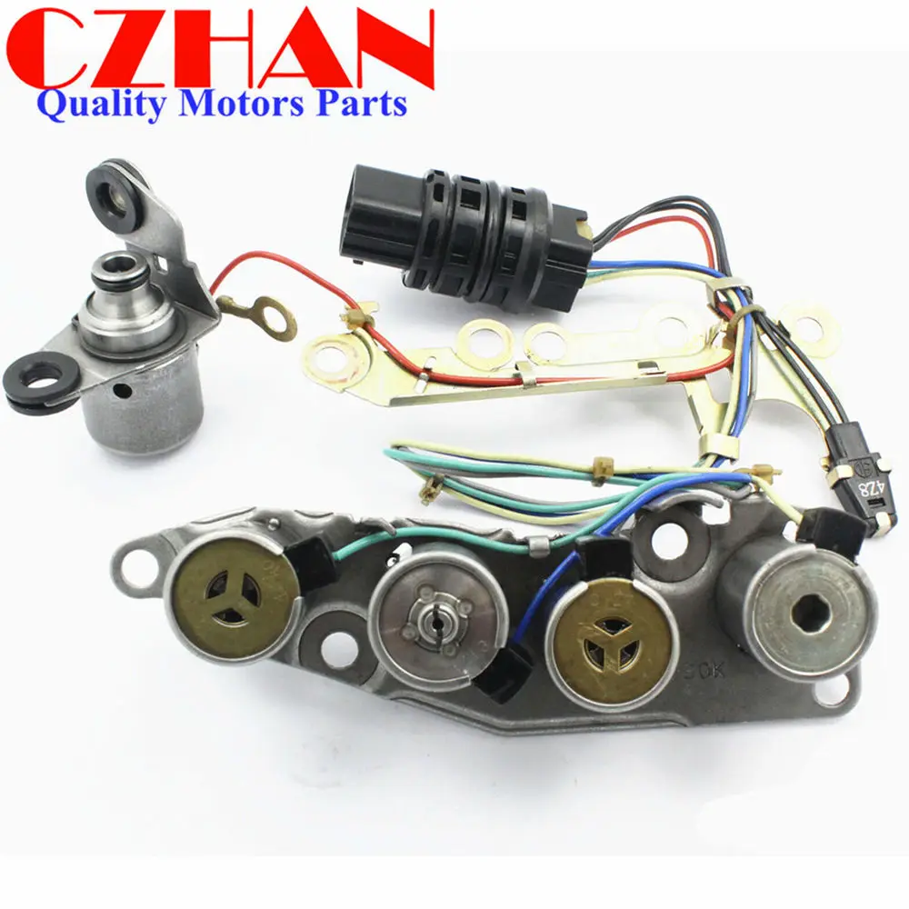 

Solenoid Pack 31940-85X01;31940-85X0B;D83420BA; RE4F04B; RE4F03B for Nissan 00-06 Maxima Sentra Altima Transmission Solenoid KIT